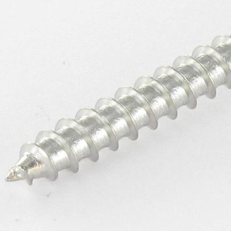 1 x Tornillo madera Inoxidable A2 cabeza redonda ranura 2.5X12 microtornillo