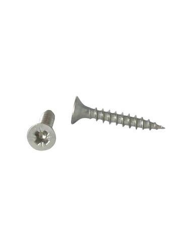1 x Tornillo madera Inoxidable A2 cabeza...