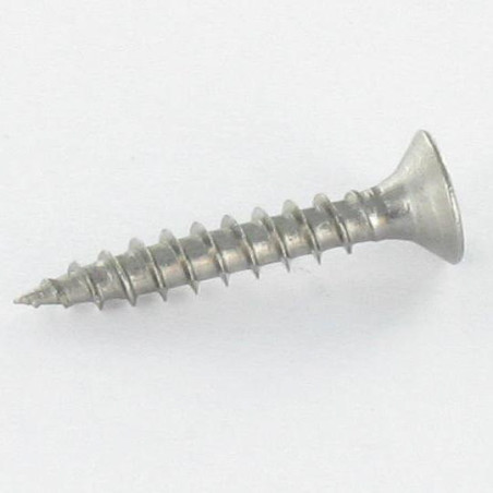 1 x Tornillo madera Inoxidable A2 cabeza fresada/testa svasat Pozi PZ3 2.5X16 microtornillo