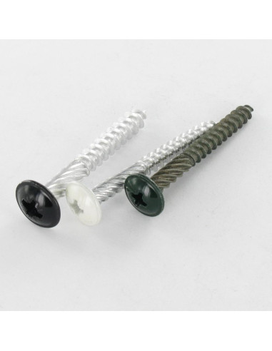 1 x Tornillos floral cabeza redonda ancha Pozi...