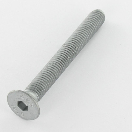 1 x Tornillo metales FHC cabeza fresada cavidad hexagonal hueca M8X70 roscado en 22 clase 10.9 llave de 5 DAC