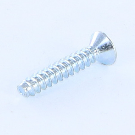 1 x Tornillo chapa cabeza fresada/testa svasat Phillips 2 sin punta 4.8X38 Acero cincado blanco