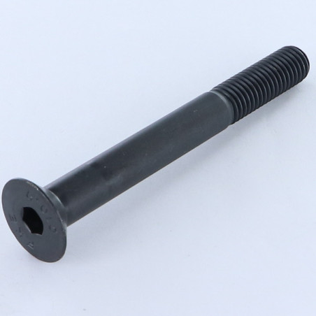 1 x Tornillo metales FHC cabeza fresada cavidad hexagonal hueca M8X50 roscado en 22 clase 10.9 llave de 5 Acero bruto