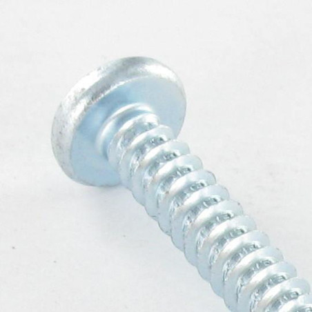 1 x Tornillo chapa cabeza abovedada ancha cuadrado 4.2X70 Acero cincado blanco Huella cuadrada 2