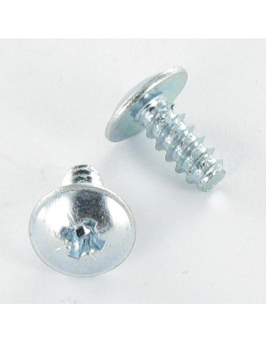 1 x Tornillo chapa poelier cabeza redonda ancha...