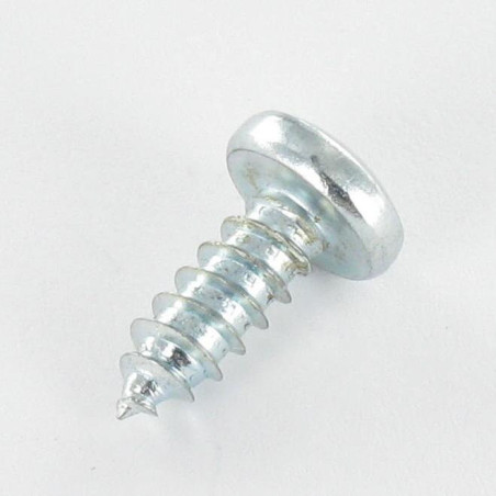 1 x Tornillo chapa cabeza abovedada ancha Phillips 1 2.9X16 Acero cincado blanco