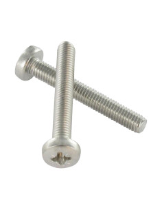 Tornillo metales cabeza abovedada ancha Pozi PZ3 M3X40...