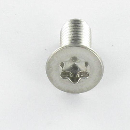 1 x Tornillo metales cabeza fresada/testa svasat TORX T25 M5X50 Inoxidable A4