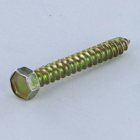 1 x Tornillo chapa cabeza hexagonal 3.5X25 Bicromato