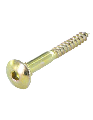 1 x Tornillo madera Cabeza redonda cuello...