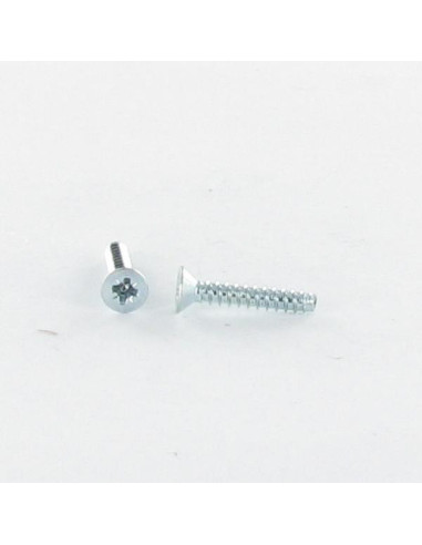 1 x Tornillo chapa cabeza fresada/testa svasat...