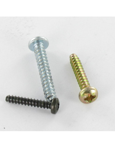 1 x Tornillo chapa cabeza abovedada ancha Pozi...