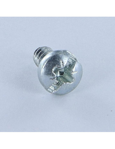 1 x Tornillo chapa cabeza abovedada ancha Pozi...