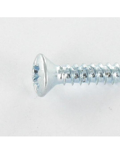 1 x Tornillo chapa cabeza fresada abombada Pozi...
