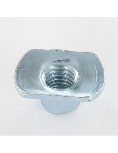 1 x Tuerca para Soldar CURVA M10 Acero cincado...