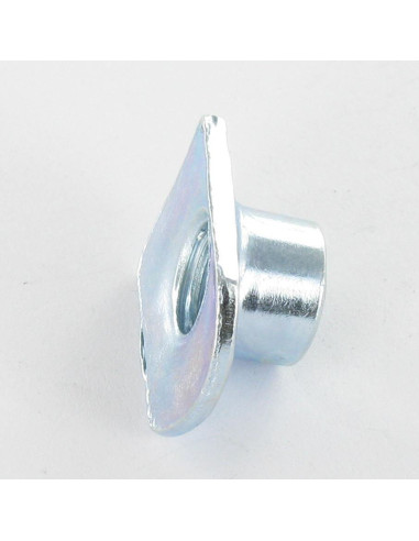 1 x Tuerca para Soldar CURVA M10 Acero cincado...