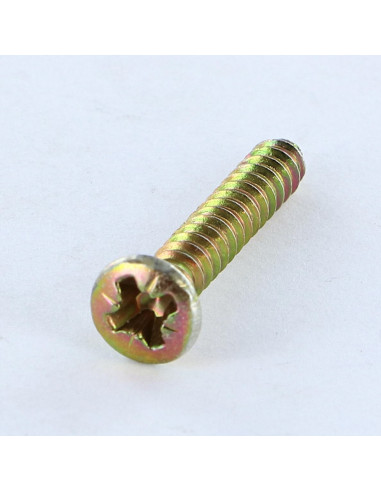 1 x Tornillo chapa cabeza fresada abombada Pozi...