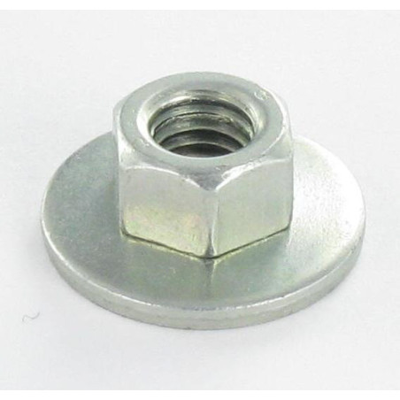 1 x Tuerca Twolok cl (con arandela cónica) M5 Arandela M5X15X6.65 Acero cincado blanco
