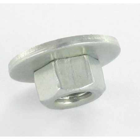 1 x Tuerca Twolok cl (con arandela cónica) M5 Arandela M5X15X6.65 Acero cincado blanco