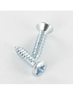 Tornillo chapa cabeza fresada abombada Pozi 4.8X32 Acero...