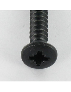 Tornillo chapa cabeza fresada abombada Pozi 4.8X16 Acero... 2