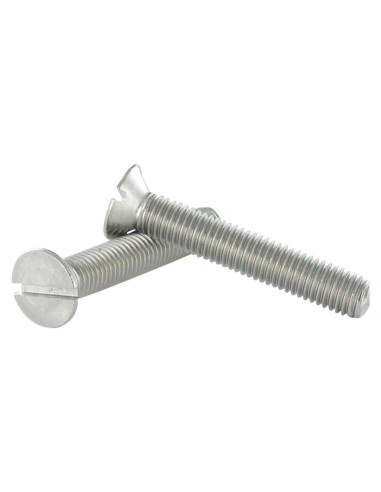 1 x Tornillo metales cabeza fresada/testa...