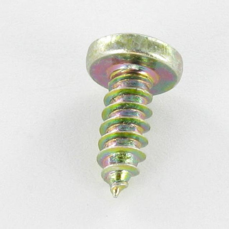 1 x Tornillo chapa cabeza abovedada ancha Pozi 3.5X9.5 Bicromato