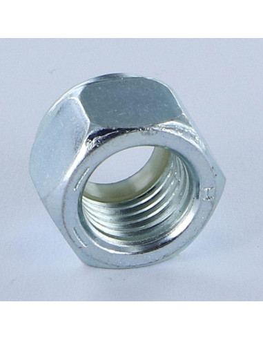 1 x Tuerca freno 9/16 UNC Acero cincado blanco