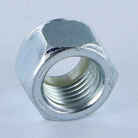 1 x Tuerca freno 9/16 UNC Acero cincado blanco