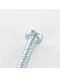 Tornillo chapa cabeza abovedada ancha Pozi 4.8X45 Acero... 2