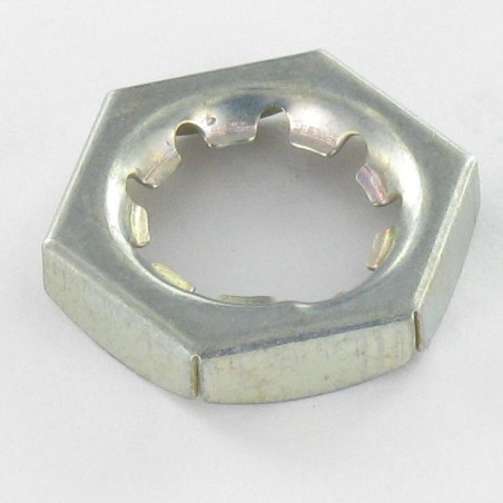 1 x Tuerca CAMARADA M14 paso fino paso de 150 Acero cincado blanco 62140232