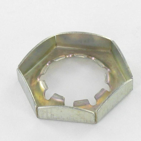 1 x Tuerca CAMARADA M14 paso fino paso de 150 Acero cincado blanco 62140232