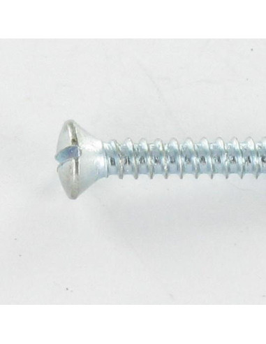 1 x Tornillo chapa cabeza fresada abombada...