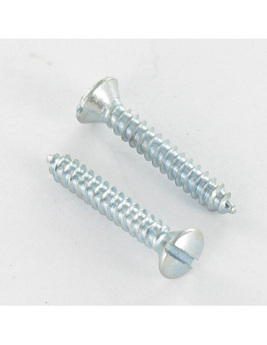 1 x Tornillo chapa cabeza fresada abombada...