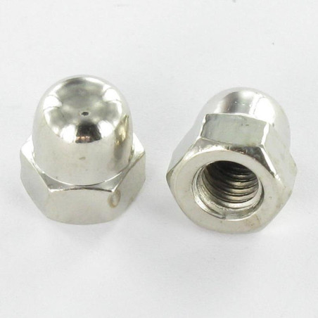 1 x Tuerca ciega M12 Acero niquelado