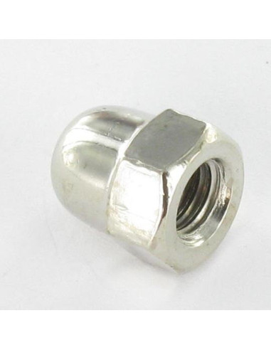 1 x Tuerca ciega M6 Acero niquelado