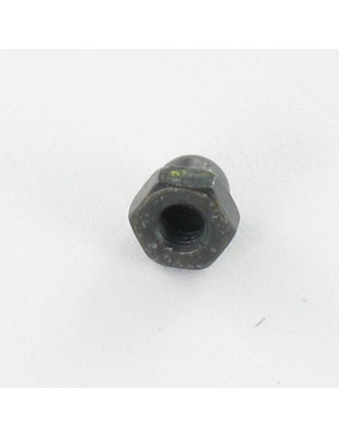 1 x Tuerca ciega M3 Acero cincado negro