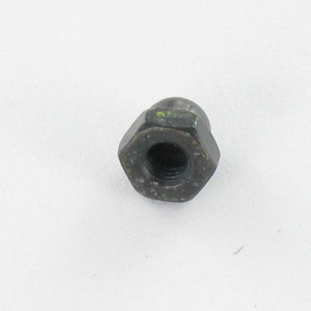 1 x Tuerca ciega M3 Acero cincado negro