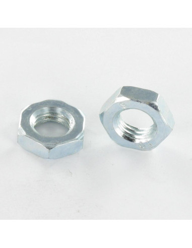 1 x Tuerca hexagonal baja hm/contratuerca M27...