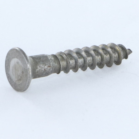 1 x Tornillo madera cabeza fresada/testa svasat sin ranura 6X35 Acero bruto