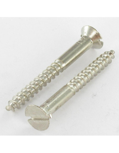 1 x Tornillo madera cabeza fresada/testa svasat...