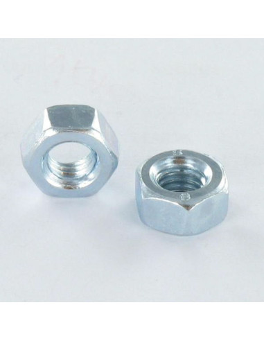 1 x Tuerca hexagonal M6 clase 10 Acero cincado...