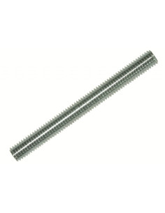 Varilla roscada M30 longitud 2 metros Acero cincado blanco