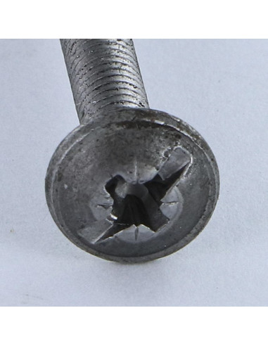 1 x Tornillo poelier cabeza redonda ancha Pozi...