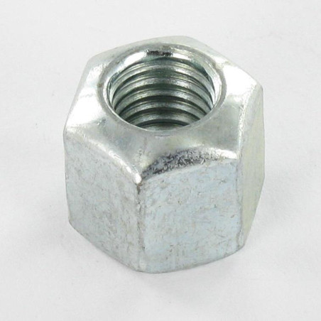 1 x Tuerca hexagonal M10 clase 10 Acero cincado blanco puerta esférico