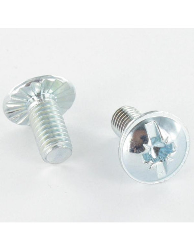 1 x Tornillo poelier cabeza redonda ancha Pozi...