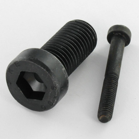 1 x Tornillo metales CHC BTR cabeza baja M8X30 roscado en 22 llave de 5 Clase 8.8 Acero bruto