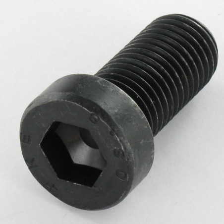 1 x Tornillo metales CHC BTR cabeza baja M6X12 roscado total llave de 4 Clase 8.8 Acero bruto