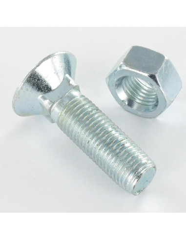 1 x Perno avellanado Cabeza fresada cuello...