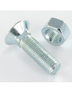 Perno avellanado Cabeza fresada cuello cuadrado M10X30...